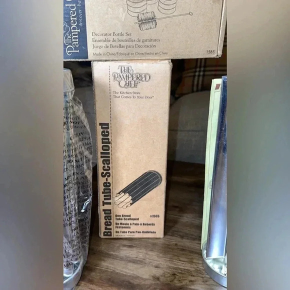 PAMPERED CHEF PC Kitchen Bundle Lot of 6 Bread Tubes & Decorator Bottle - Picture 8 of 9